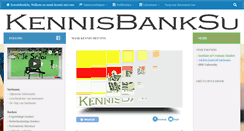 Desktop Screenshot of kennisbanksu.com
